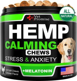 Hemp Calming Chews for Dogs with Anxiety and Stress Dog Calming Treats Dog Anxiety Relief Melatonin for Dogs Hemp Oil for Dogs 120 Treats Hemp Calming Chews for Dogs with Anxiety and Stress Dog Calming Treats Dog Anxiety Relief Melatonin for Dogs Hemp Oil for Dogs 120 Treats